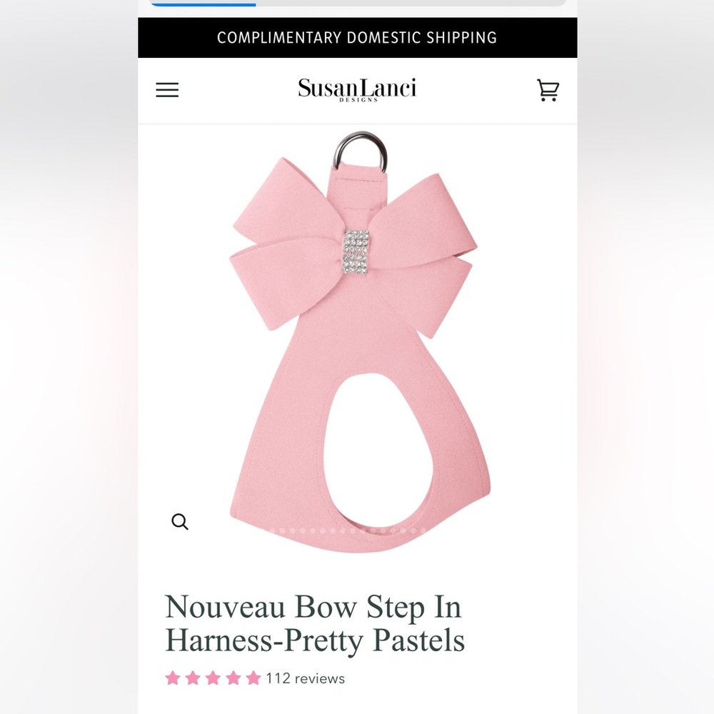 Susan Lanci Step In Harness